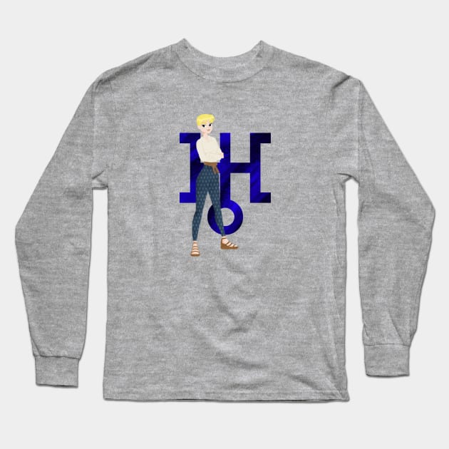 Sailor Uranus - Haruka Long Sleeve T-Shirt by renaesense